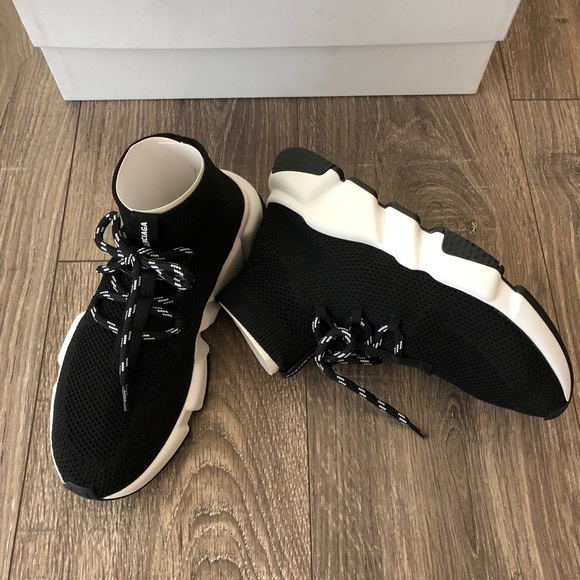 NWB BALENCIAGA Speed Lace-Up Sneakers - Picture 12 of 16